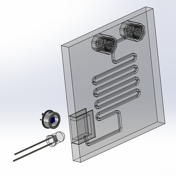 Instrumented Microfluidic Chip Design